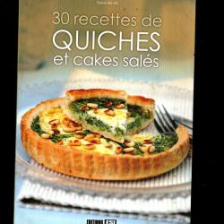 quiches et cakes sal&eacute;s, 60 recettes seb, verrines , gratins et souffl&eacute;s, recettes de f&ecirc;tes 5 livres