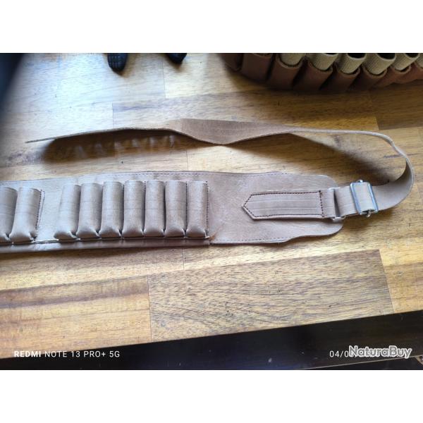 Cartouchi�re calibre 28 cuir