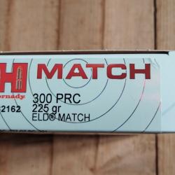 300 PRC Hornady eld match 225 gr bte 20
