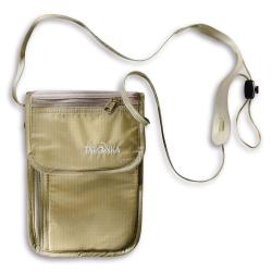 SKINNECK POUCH - POCHETTE TOUR DE COU POUR DOCUMENTS ET ARGENT - NATUREL - Tatonka - Ref TK2858225