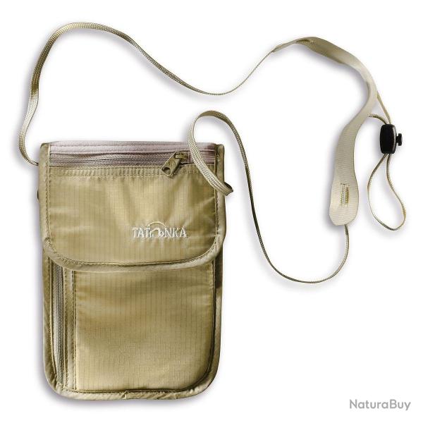 SKINNECK POUCH - POCHETTE TOUR DE COU POUR DOCUMENTS ET ARGENT - NATUREL - Tatonka - Ref TK2858225