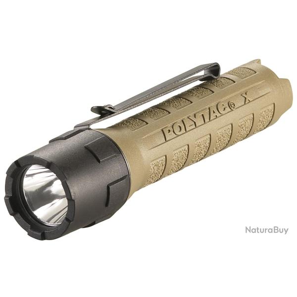 Lampe Streamlight polytac x - avec piles - Coyote - Sous Boite - Ref KC88605 - EAN 3661124247428