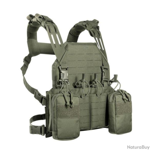 TT Modular Chest Rig 4x4M - Harnais plat Olive - Tasmanian - Ref TT8869331 - EAN 4013236409659