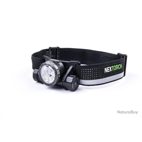 Lampe frontale HiStar - 2300LM - USB-C - IP67 - Noir - Nextorch - Ref NEXHISTAR - EAN 6945064218036