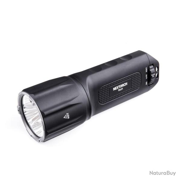 Lampe tactique TA31 - 10 000 Lm - Rechargeable USB-C - IPX8 - Nextorch - Ref NEXTA31