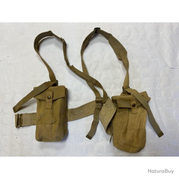Brelage avec pouchs anglais WW2