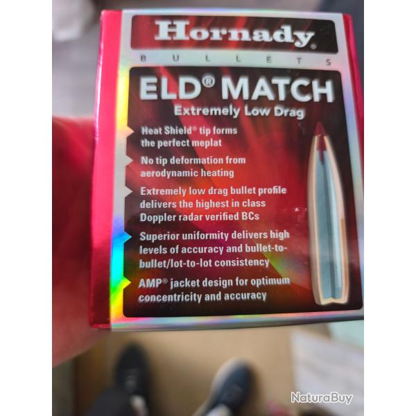 Ogive hornady ELD MATCH cal 308