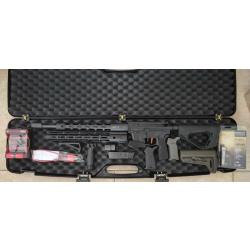 Carabine Hera Arms 16,75'' calibre 9x19, parfait &eacute;tat + nombreux accessoires
