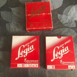LIVRAISON OFFERTE  3 x 10 cartouche  cal 12/70,Legia high speed, browning,  plombs . ,7,6,4,   36 gr