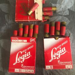 LIVRAISON OFFERTE  3 x 10 cartouche  cal 12/70,Legia high speed, browning,  plombs . ,7,6,4,   36 gr
