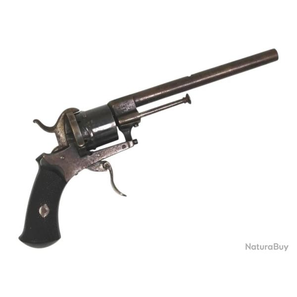 REVOLVER BROCHE - CANON LONG - CALIBRE 7MM - CATEGORIE D