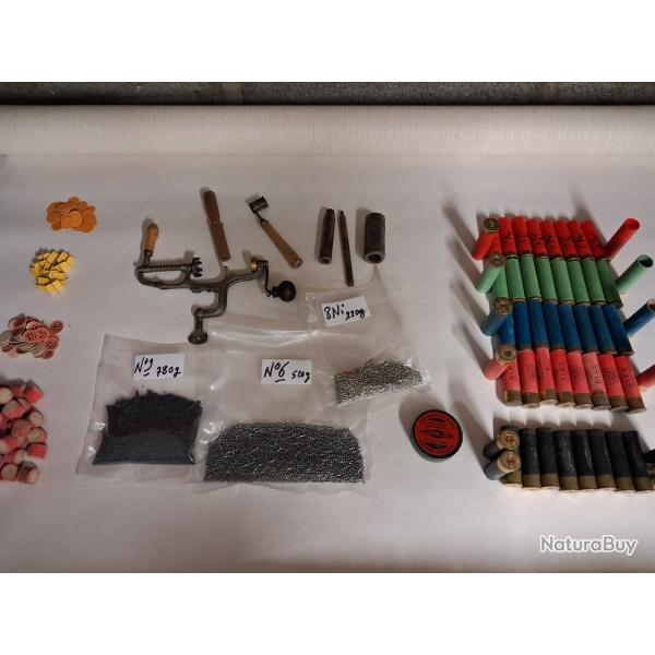KIT DE L'ENCARTOUCHEUR DEBUTANT! Calibre 16