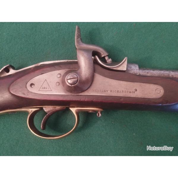 Mosqueton   d `ARTILHERIE *  britannique Westley Richards,  "Monkey Tail"  11 mm   m / 1867 num 118