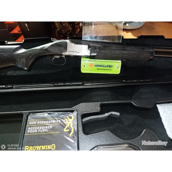 Fusil superpos� sporting Browning ultra xs black calibre 12/76