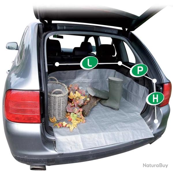 B�che de coffre avec bandes auto-agrippantes 100x70x34cm