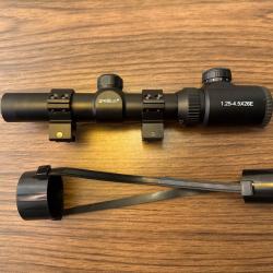 Lunette de vis&eacute;e Lensolux 1,25-4,5x26E - r&eacute;ticule illumin&eacute; n&deg;4