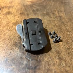 MONTAGE HMS AIMPOINT MICRO H POUR PIVOT AVANT EAW, TOUTES LES VIS FOURNIES