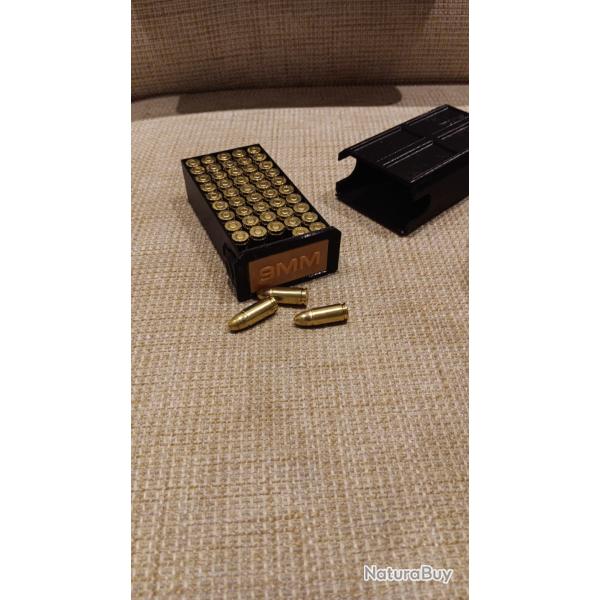 Boite de rangement munitions."Munitions non inclus"