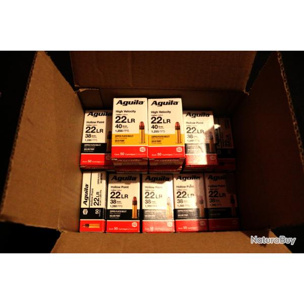 Cartouche Aguila 22 lr