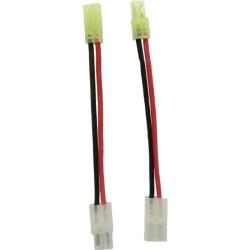 Lot de 2 Adaptateurs Large Tamiya vers Mini Tamiya - VB Power