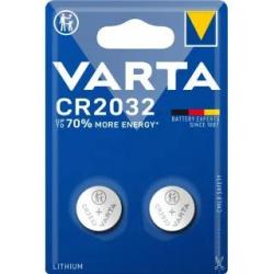 Pile lithium CR2032 blister x2 Varta
