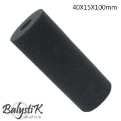 Mousse pour Silencieux 40x15x100mm Balystik