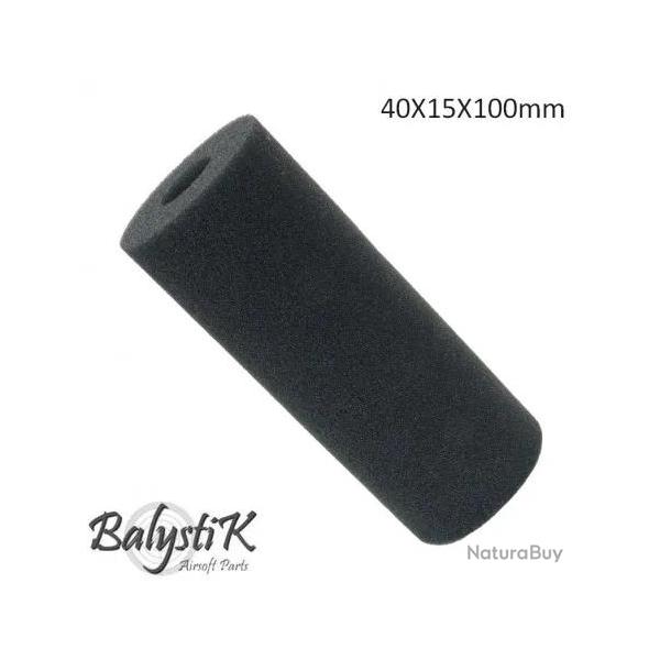 Mousse pour Silencieux 40x15x100mm Balystik