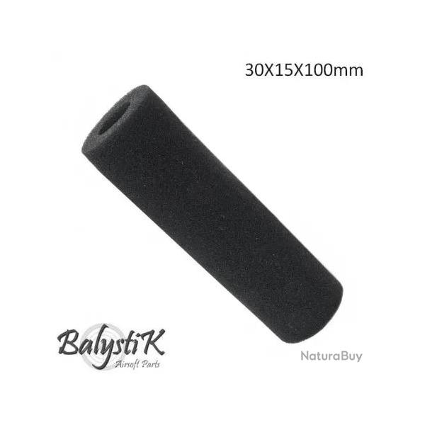 Mousse pour Silencieux 30x15x100mm Balystik