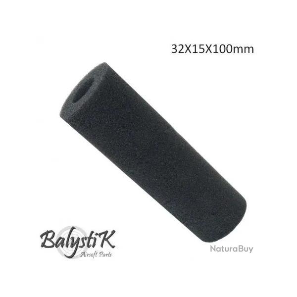 Mousse pour Silencieux 32x15x100mm Balystik