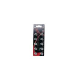 Pack de 10 Piles Bouton AG13 LR44 1.5V - ASG