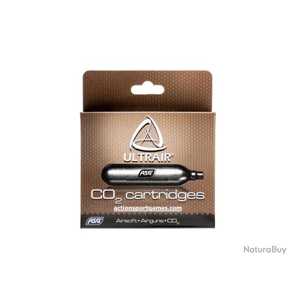 Cartouches CO2 Ultrair 12g x5 - ASG