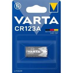 Pile Lithium CR123 Blister x1 - Lot de 10 Blisters Minimum - Varta