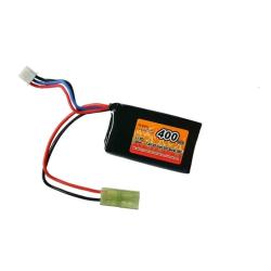 Batterie Li-Po 7.4V 400mAh pour Bo&icirc;tier ANPEQ - VB Power