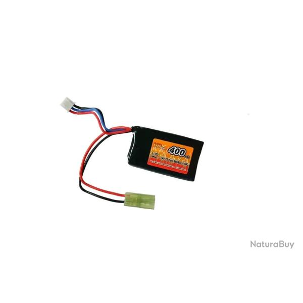 Batterie Li-Po 7.4V 400mAh pour Bo�tier ANPEQ - VB Power