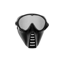 Masque avec Grille Taille Moyenne Noir - ASG