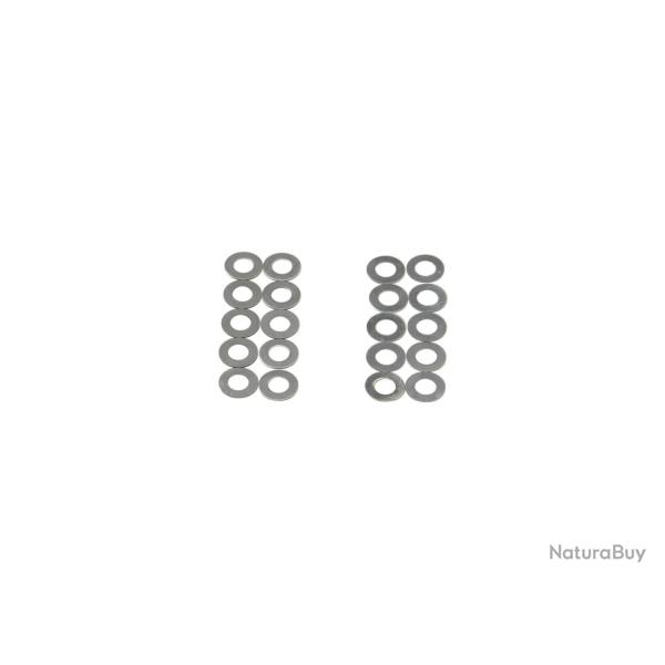 Shim Set 10 pcs de 0,15 � 0,3 mm - ASG