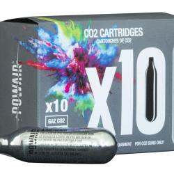 Cartouches CO2 8g x 10 - Powair