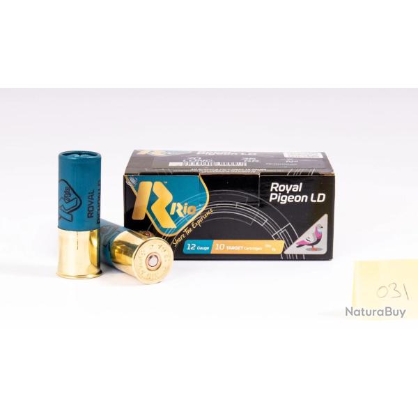 Cartouches de Chasse 12/70 Royal Pigeon LD 36 BJ PB 6 x10 - Rio