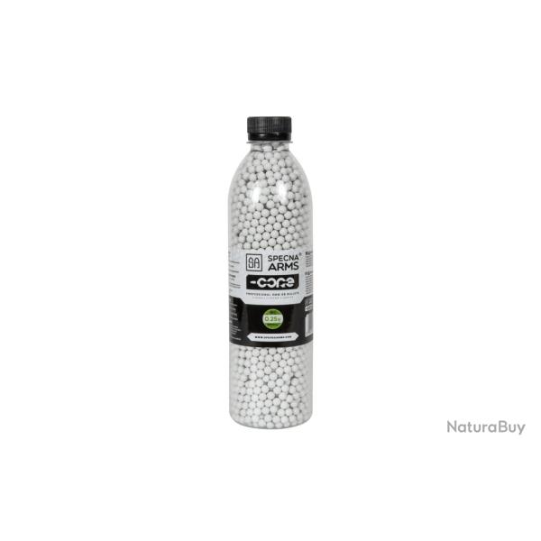 Billes Bio 0.25g Core en Bouteille de 3000 Specna Arms