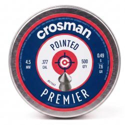 Plombs Pointed calibre 4.5 mm par 500 Crosman