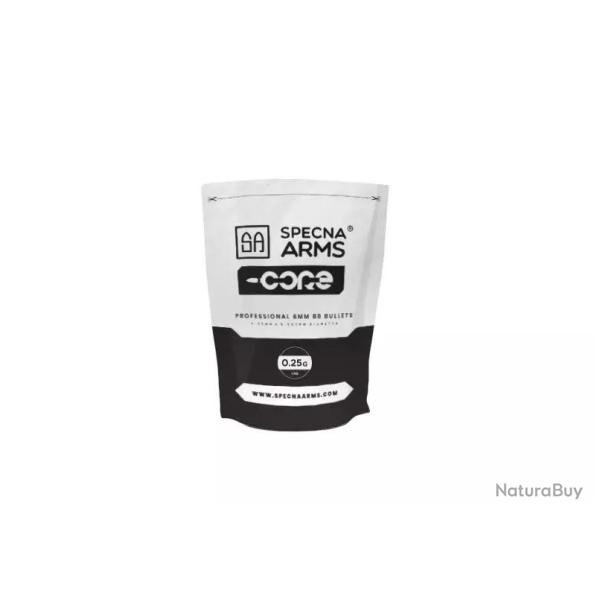 Billes 0.25g Core en Sachet de 1kg Specna Arms