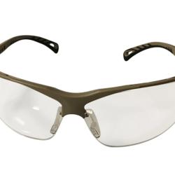 Lunettes de Protection CE &agrave; Branches R&eacute;glables Tan - ASG