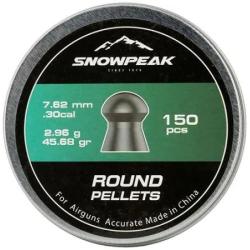 Plombs Ronds C7.62 x 150 Snowpeak