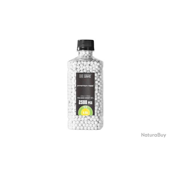 Billes Bio 0.23g Prime en Bouteille de 2500 - Specna Arms