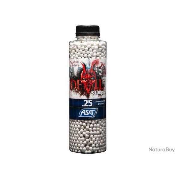 Billes 0.25g Devil en Bouteille de 3300 ASG