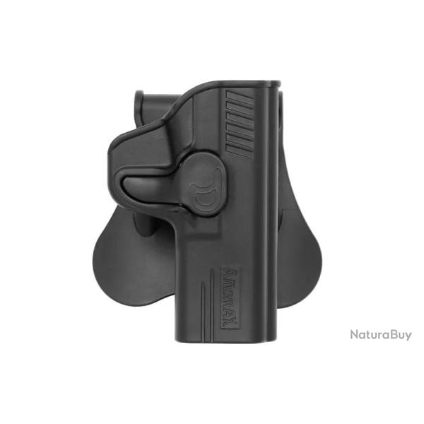 Holster Rigide Amomax G2 pour S&W M&P 40 Noir