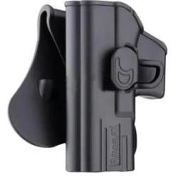 Holster Rigide Amomax G2 Gaucher pour Glock Noir
