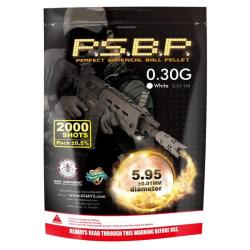 Billes 0.30g Perfect Grises en Sachet de 2000 G&G Armament