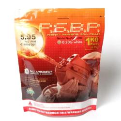 Billes 0.20g Perfect en Sachet de 1kg - G&G Armament