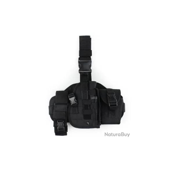 Holster Plateforme de Cuisse Noire - Tactical Ops
